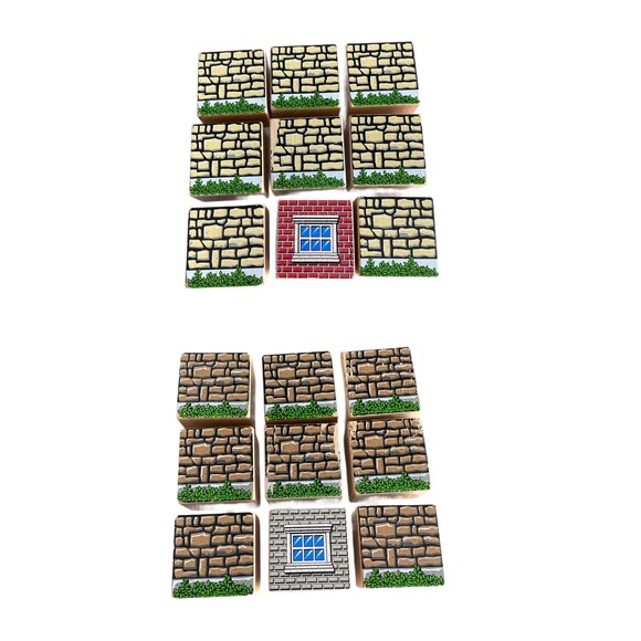 VintageThomas the Tank Gullane 2004 Limited Edition Double Side Bridges Blocks - Picture 6 of 7